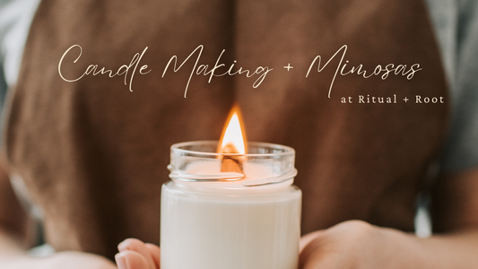 Fall Candle Making + Mimosas Workshop
