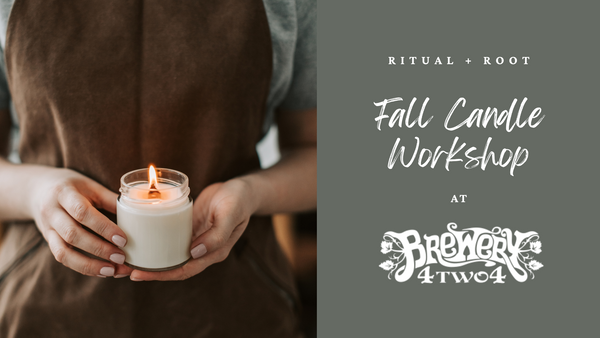 Fall Candle Workshop at Brewery 4 Two 4