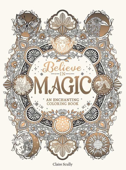 Believe in Magic Coloring Book