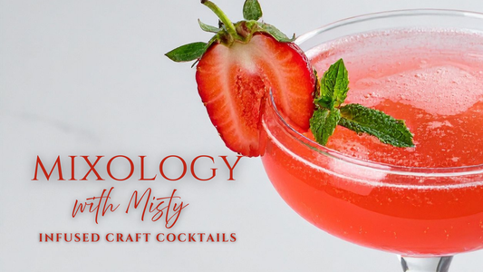 Mixology with Misty: Infused Craft Cocktails | Strawberry Blush