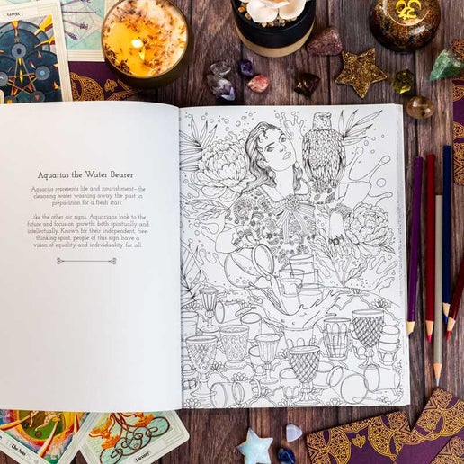 Astrology Coloring Book