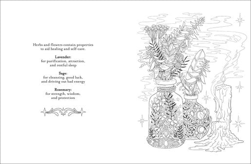 Believe in Magic Coloring Book