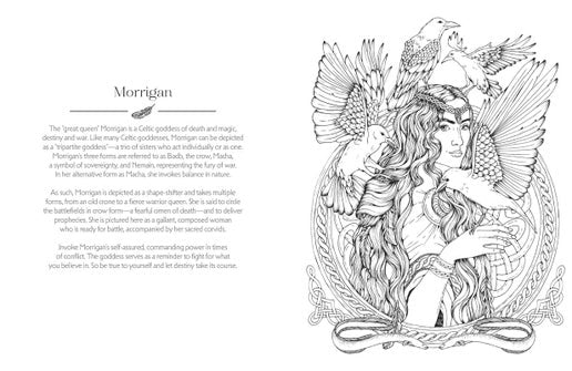 Goddess Coloring Book